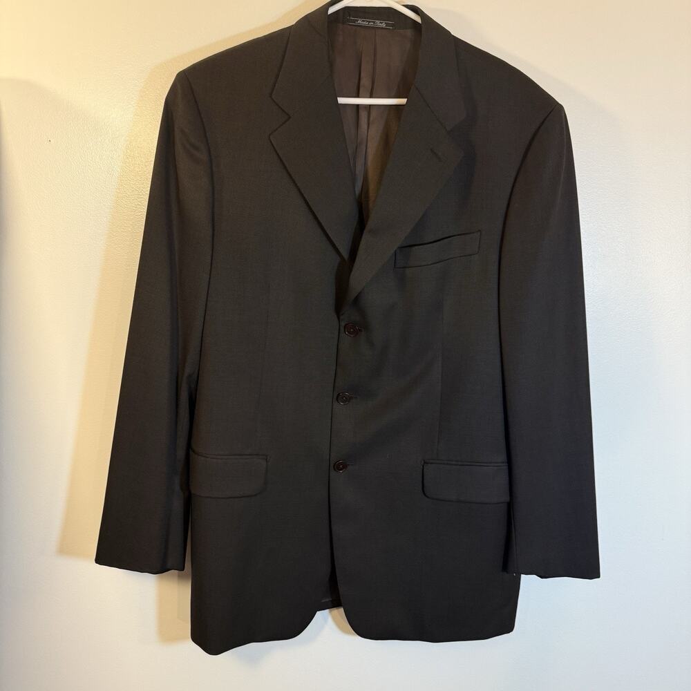 Faconnable Blazer Mens US 46R - IT 56R 100% Virgin Wool Quiet Luxury Ivy League